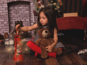 Sesión de fotos de Navidad
